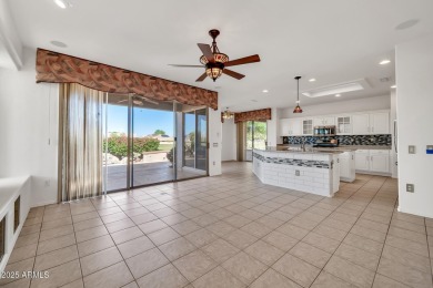 Experience resort-style living in this immaculate 2-bedroom, 2 on Sun City Grand Golf Couse and Club in Arizona - for sale on GolfHomes.com, golf home, golf lot