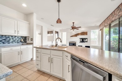 Experience resort-style living in this immaculate 2-bedroom, 2 on Sun City Grand Golf Couse and Club in Arizona - for sale on GolfHomes.com, golf home, golf lot