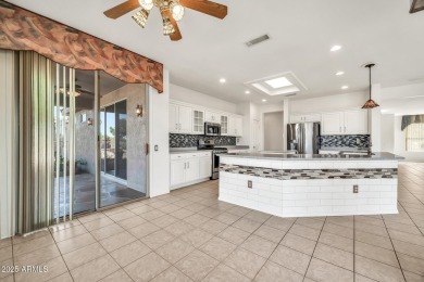 Experience resort-style living in this immaculate 2-bedroom, 2 on Sun City Grand Golf Couse and Club in Arizona - for sale on GolfHomes.com, golf home, golf lot