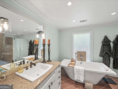 This stunning, spacious, all brick updated home in an amazing on Dunwoody Country Club in Georgia - for sale on GolfHomes.com, golf home, golf lot