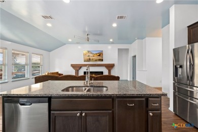 Beautiful stone-adorned home located on a huge lot in the highly on Lago Vista Golf Club in Texas - for sale on GolfHomes.com, golf home, golf lot