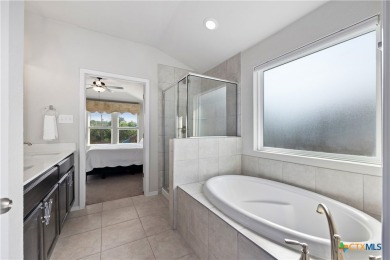 Beautiful stone-adorned home located on a huge lot in the highly on Lago Vista Golf Club in Texas - for sale on GolfHomes.com, golf home, golf lot