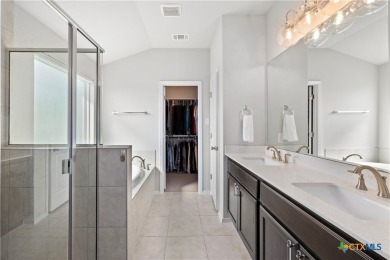 Beautiful stone-adorned home located on a huge lot in the highly on Lago Vista Golf Club in Texas - for sale on GolfHomes.com, golf home, golf lot
