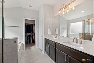 Beautiful stone-adorned home located on a huge lot in the highly on Lago Vista Golf Club in Texas - for sale on GolfHomes.com, golf home, golf lot