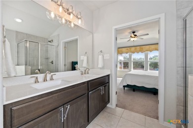 Beautiful stone-adorned home located on a huge lot in the highly on Lago Vista Golf Club in Texas - for sale on GolfHomes.com, golf home, golf lot