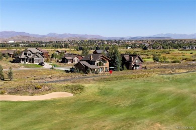 Custom construction on the 9th fairway of the Grand Elk Golf on Grand Elk Ranch and Club in Colorado - for sale on GolfHomes.com, golf home, golf lot