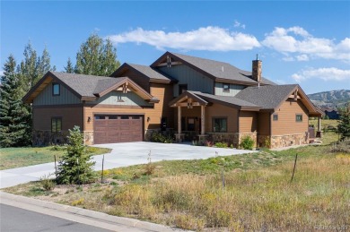 Custom construction on the 9th fairway of the Grand Elk Golf on Grand Elk Ranch and Club in Colorado - for sale on GolfHomes.com, golf home, golf lot