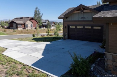 Custom construction on the 9th fairway of the Grand Elk Golf on Grand Elk Ranch and Club in Colorado - for sale on GolfHomes.com, golf home, golf lot