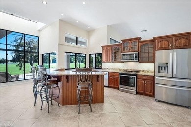 Watch the sunrise from the spectacular oversized lanai on Wildcat Run Golf and Country Club in Florida - for sale on GolfHomes.com, golf home, golf lot