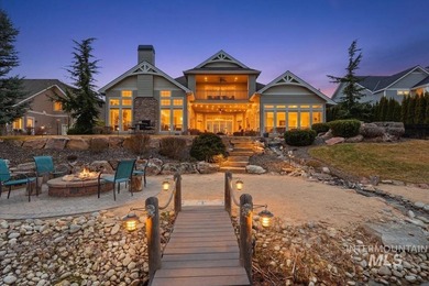 Exceptional waterfront living in the prestigious Legacy Lakeside on Eagle Legacy Golf Course in Idaho - for sale on GolfHomes.com, golf home, golf lot