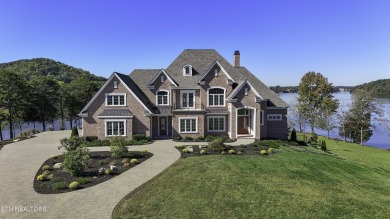 This majestic 8,000+ sq foot custom designed estate was built in on Rarity Bay Country Club - Loudon in Tennessee - for sale on GolfHomes.com, golf home, golf lot