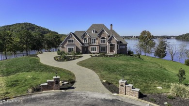 This majestic 8,000+ sq foot custom designed estate was built in on Rarity Bay Country Club - Loudon in Tennessee - for sale on GolfHomes.com, golf home, golf lot