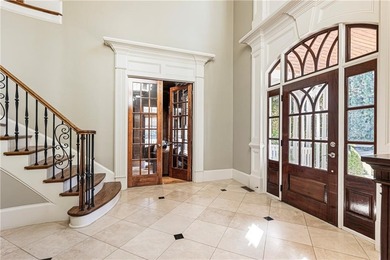 Exceptional custom home on nearly three private acres in the on White Columns Country Club in Georgia - for sale on GolfHomes.com, golf home, golf lot
