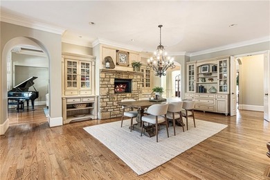 Exceptional custom home on nearly three private acres in the on White Columns Country Club in Georgia - for sale on GolfHomes.com, golf home, golf lot