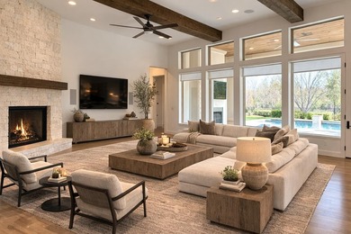 Experience luxury living in this stunning custom single-level on Summit Rock Golf Course in Texas - for sale on GolfHomes.com, golf home, golf lot