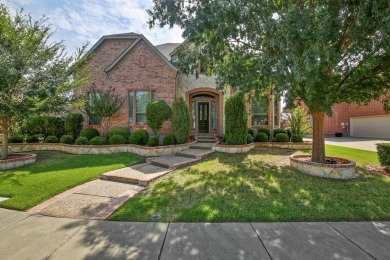 Gorgeous Drees custom home! Great curb appeal & amazing golf on Coyote Ridge Golf Club in Texas - for sale on GolfHomes.com, golf home, golf lot