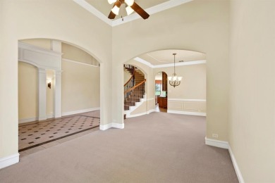 Gorgeous Drees custom home! Great curb appeal & amazing golf on Coyote Ridge Golf Club in Texas - for sale on GolfHomes.com, golf home, golf lot