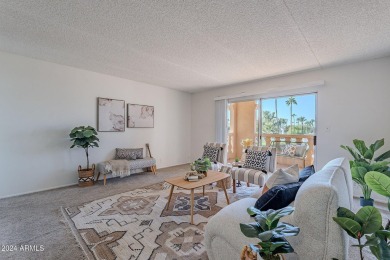 Beautifully maintained end unit condo located in a guard-gated on Scottsdale Shadows in Arizona - for sale on GolfHomes.com, golf home, golf lot