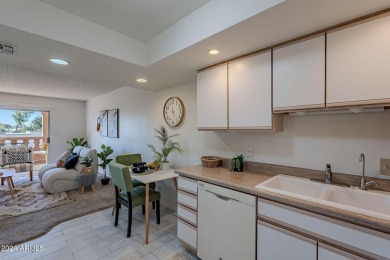 Beautifully maintained end unit condo located in a guard-gated on Scottsdale Shadows in Arizona - for sale on GolfHomes.com, golf home, golf lot
