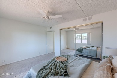 Beautifully maintained end unit condo located in a guard-gated on Scottsdale Shadows in Arizona - for sale on GolfHomes.com, golf home, golf lot