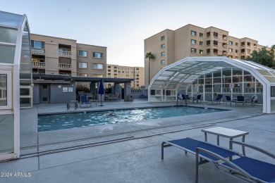 Beautifully maintained end unit condo located in a guard-gated on Scottsdale Shadows in Arizona - for sale on GolfHomes.com, golf home, golf lot