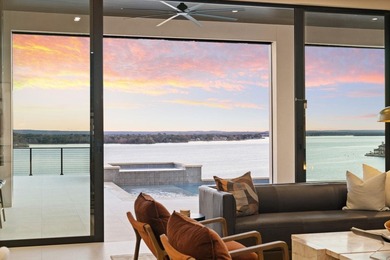 A Contemporary Masterpiece on a Private, Gated Peninsula. This on Apple Rock Golf Course - Horseshoe Bay in Texas - for sale on GolfHomes.com, golf home, golf lot