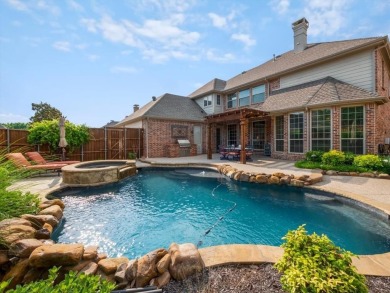 Welcome to this exquisite Highland-built home on a cul-de-sac on The Golf Club At Twin Creeks in Texas - for sale on GolfHomes.com, golf home, golf lot