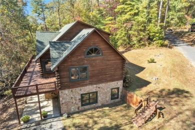 Welcome home to your new cabin nestled among trees backing up to on The Rock At Jocassee in South Carolina - for sale on GolfHomes.com, golf home, golf lot