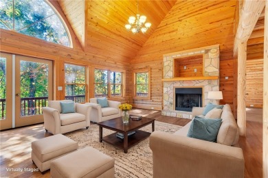 Welcome home to your new cabin nestled among trees backing up to on The Rock At Jocassee in South Carolina - for sale on GolfHomes.com, golf home, golf lot