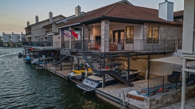 Lake LBJ waterfront living in Horseshoe Bay with two private on Slick Rock Golf Course - Horseshoe Bay in Texas - for sale on GolfHomes.com, golf home, golf lot