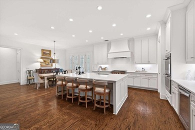 This STUNNING home nestled on the COVETED END LOT of the on North Fulton Golf Course in Georgia - for sale on GolfHomes.com, golf home, golf lot