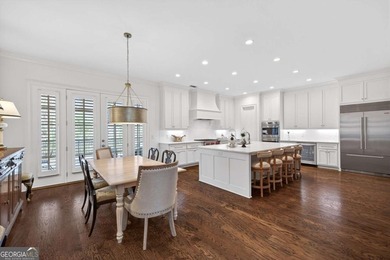 This STUNNING home nestled on the COVETED END LOT of the on North Fulton Golf Course in Georgia - for sale on GolfHomes.com, golf home, golf lot