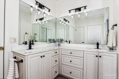 This beautifully updated 3-bedroom, 2-bath home with a flex on Tiger Point Golf and Country Club in Florida - for sale on GolfHomes.com, golf home, golf lot