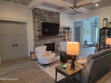 INCREDIBLE CURB APPEAL and stunning green-to-tee views of the #1 on Crow Creek Golf Club in North Carolina - for sale on GolfHomes.com, golf home, golf lot