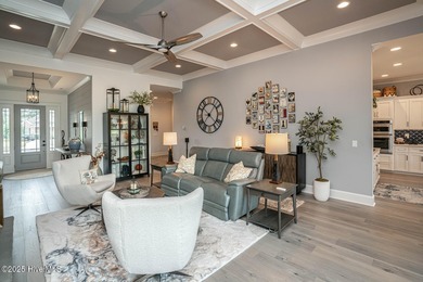 INCREDIBLE CURB APPEAL and stunning green-to-tee views of the #1 on Crow Creek Golf Club in North Carolina - for sale on GolfHomes.com, golf home, golf lot