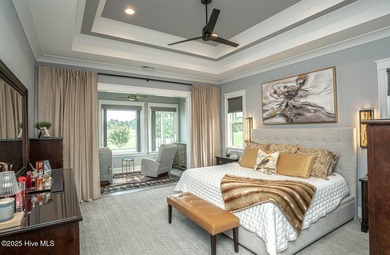 INCREDIBLE CURB APPEAL and stunning green-to-tee views of the #1 on Crow Creek Golf Club in North Carolina - for sale on GolfHomes.com, golf home, golf lot