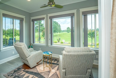 INCREDIBLE CURB APPEAL and stunning green-to-tee views of the #1 on Crow Creek Golf Club in North Carolina - for sale on GolfHomes.com, golf home, golf lot