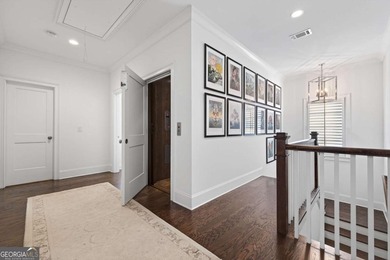 This STUNNING home nestled on the COVETED END LOT of the on North Fulton Golf Course in Georgia - for sale on GolfHomes.com, golf home, golf lot