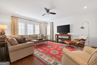 This STUNNING home nestled on the COVETED END LOT of the on North Fulton Golf Course in Georgia - for sale on GolfHomes.com, golf home, golf lot