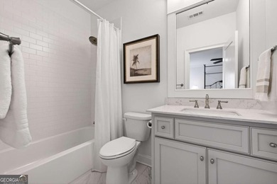 This STUNNING home nestled on the COVETED END LOT of the on North Fulton Golf Course in Georgia - for sale on GolfHomes.com, golf home, golf lot