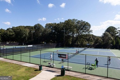 This STUNNING home nestled on the COVETED END LOT of the on North Fulton Golf Course in Georgia - for sale on GolfHomes.com, golf home, golf lot