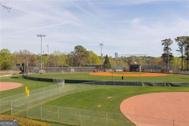 This STUNNING home nestled on the COVETED END LOT of the on North Fulton Golf Course in Georgia - for sale on GolfHomes.com, golf home, golf lot