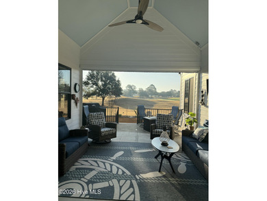 INCREDIBLE CURB APPEAL and stunning green-to-tee views of the #1 on Crow Creek Golf Club in North Carolina - for sale on GolfHomes.com, golf home, golf lot