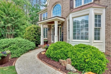 Welcome to this stunning 5 Bedroom/4 Bath Executive Residence on Towne Lake Hills Golf Club in Georgia - for sale on GolfHomes.com, golf home, golf lot