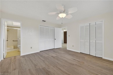 Welcome to this beautifully maintained 3-bedroom, 2-bathroom on San Carlos Golf Club in Florida - for sale on GolfHomes.com, golf home, golf lot