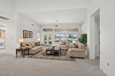 Located on the 12th hole of the Echo Mesa Golf Course, this on Echo Mesa Golf Course in Arizona - for sale on GolfHomes.com, golf home, golf lot