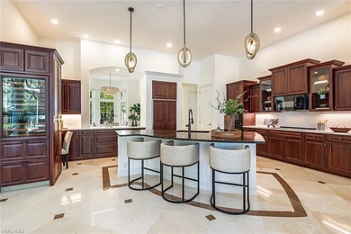 Tucked away on a quiet, tree-lined street in the exclusive on Colliers Reserve Country Club in Florida - for sale on GolfHomes.com, golf home, golf lot