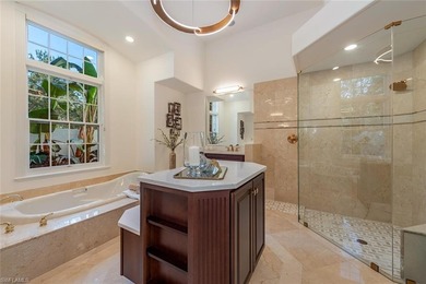 Tucked away on a quiet, tree-lined street in the exclusive on Colliers Reserve Country Club in Florida - for sale on GolfHomes.com, golf home, golf lot