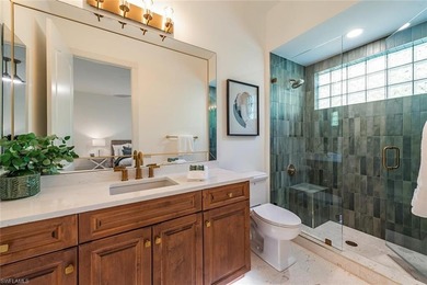 Tucked away on a quiet, tree-lined street in the exclusive on Colliers Reserve Country Club in Florida - for sale on GolfHomes.com, golf home, golf lot