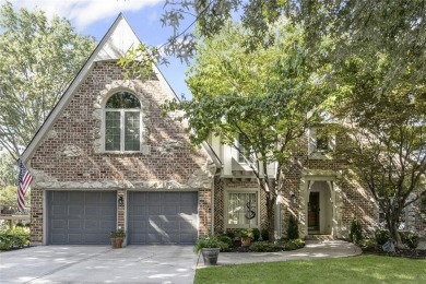 Discover a distinguished Tudor-style home by builder Jim Lambie on Leawood South Country Club in Kansas - for sale on GolfHomes.com, golf home, golf lot